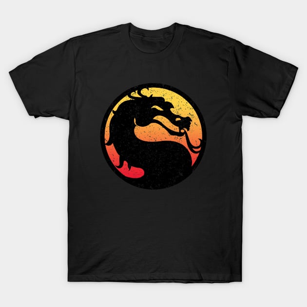 mortal kombat retro T-Shirt by mighty corps studio